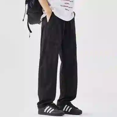 隐狼世家 宽松直筒潮流时尚百搭舒适休闲裤 男款