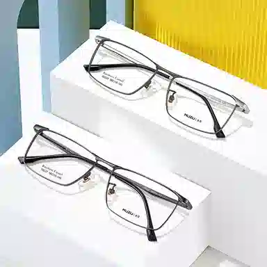 MUZU Full Frame Square Optical Glasses