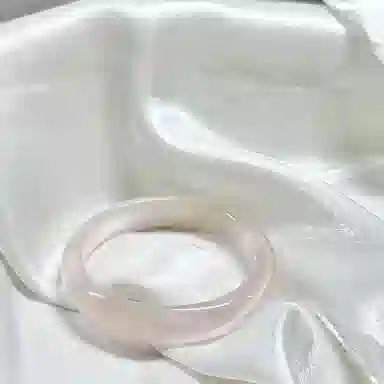 兰慕茵诺 新中式轻奢冰底香槟金 一步一响 温婉气质清冷感美人必备 显白素圈香槟色 #好运 琉璃 手镯 女款