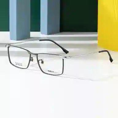 MUZU Full Frame Square Optical Glasses