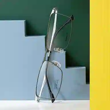 MUZU Full Frame Square Optical Glasses