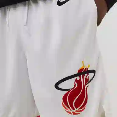 Nike NBA Miami Heat Fan Edition Shorts White