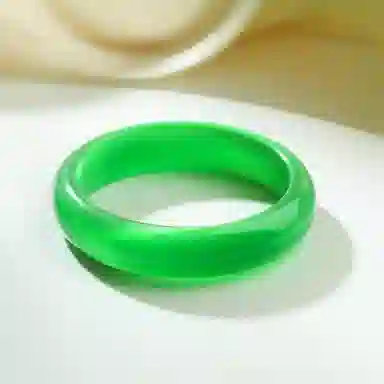 镯钰瑭 【高品质】贵妃 新中式国潮古风气质美人一步一响 高级清冷感叠戴必备 玻璃猫眼 手镯 女款