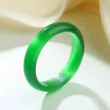 镯钰瑭 【高品质】贵妃 新中式国潮古风气质美人一步一响 高级清冷感叠戴必备 玻璃猫眼 手镯 女款