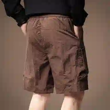 贵色 潮流舒适直筒休闲百搭五分工装短裤 男女同款