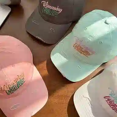 杨同学 严选 户外防晒字母时尚 棉 鸭舌帽 男女同款情侣款