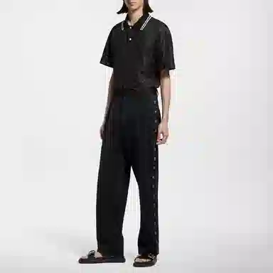 Louis Vuitton SS25 Polo Black