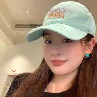 杨同学 严选 户外防晒字母时尚 棉 鸭舌帽 男女同款情侣款