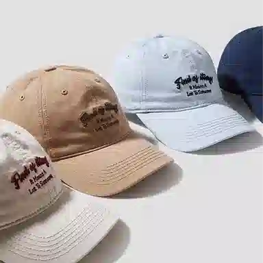 杨同学 杨同学严选加深软顶 显脸小宽帽檐 棉 鸭舌帽 男女同款情侣款