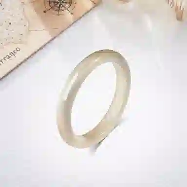 【甄选精品】 子夜星 新中式古典白月光夏日显白清凉心水润贵妃镯宫廷风国潮精致高级感搭配旗袍汉服#好运 玻璃猫眼 玉石手镯 女款