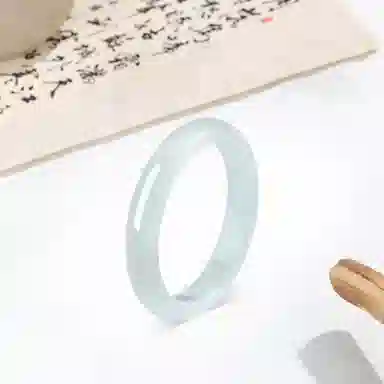 【甄选精品】 子夜星 新中式古典白月光夏日显白清凉心水润贵妃镯宫廷风国潮精致高级感搭配旗袍汉服#好运 玻璃猫眼 玉石手镯 女款