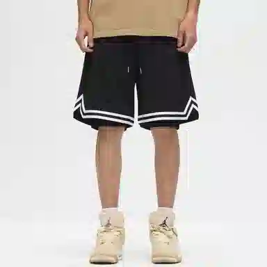 物质公式 美式复古街头风冰丝透气网孔设计自带内衬防走光柔软舒适痞帅炸街百搭篮球裤 男女同款