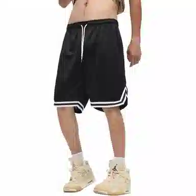 物质公式 美式复古街头风冰丝透气网孔设计自带内衬防走光柔软舒适痞帅炸街百搭篮球裤 男女同款