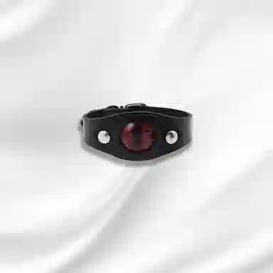 大唐国鼎 火焰魔瞳小众时尚简约设计潮酷个性小众高级感森系高级感本命年财运 好运 皮革 手环 男女同款情侣款