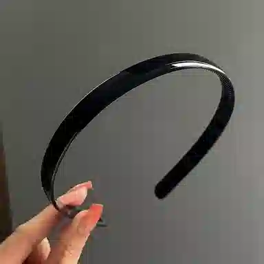 如花梦 高级感果冻带齿塑料防滑压发洗脸 亚克力 发箍 女款