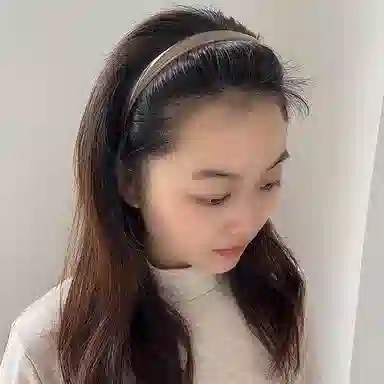 如花梦 高级感果冻带齿塑料防滑压发洗脸 亚克力 发箍 女款