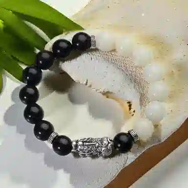 喜宝春花 招财貔貅 黑檀 手串 男女同款情侣款