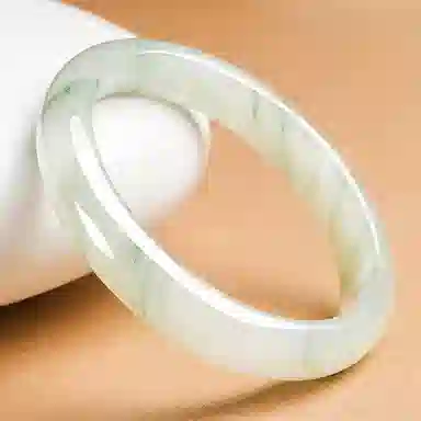 印象眸 新中式古风国潮天山翠玉  石英岩玉 玉石手镯 女款 礼物礼盒包装