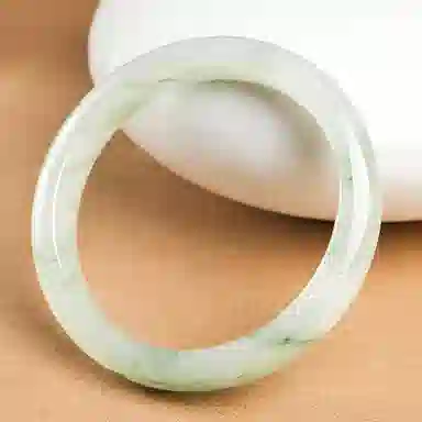 印象眸 新中式古风国潮天山翠玉  石英岩玉 玉石手镯 女款 礼物礼盒包装