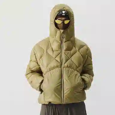 NOTHOMME Blue Quilted Down Jacket