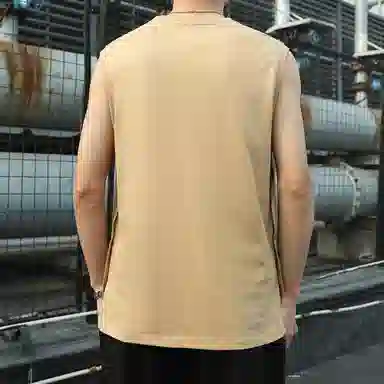 大卫贝肯 美式高街潮流百搭原创字母印花宽松设计运动无袖背心 男女同款