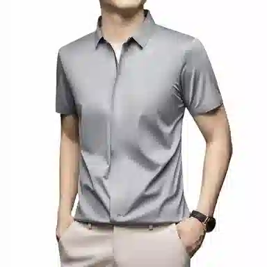 老爷车 潮流时尚短袖衬衫 男款