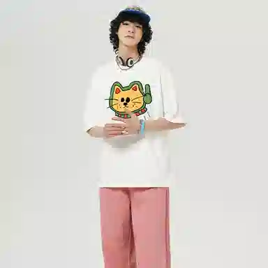 K411 Vintage Cartoon Logo T-Shirt