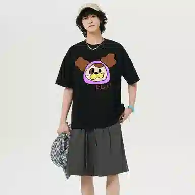 K411 Vintage Cartoon Logo T-Shirt