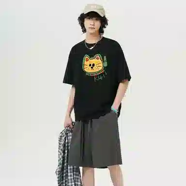 K411 Vintage Cartoon Logo T-Shirt