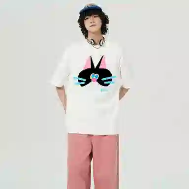 K411 Vintage Cartoon Logo T-Shirt