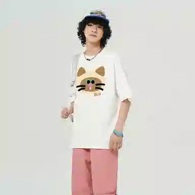 K411 Vintage Cartoon Logo T-Shirt