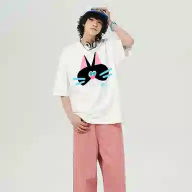 K411 Vintage Cartoon Logo T-Shirt