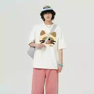 K411 Vintage Cartoon Logo T-Shirt