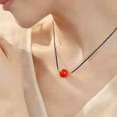 郁馨 国风新中式小众设计高级感简约通勤百搭个性 诸事顺利转运珠考研考试上岸 考神附体#好运 玛瑙 手链 男女同款情侣款