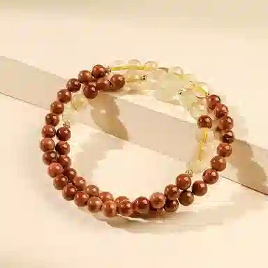 木盛缘 【女朋友和妈妈的水晶貔貅】新中式复古风招财进宝八方来财小众寓意好转运暴富盘玩解压文玩好运 库克 菩提手串 男女同款情侣款