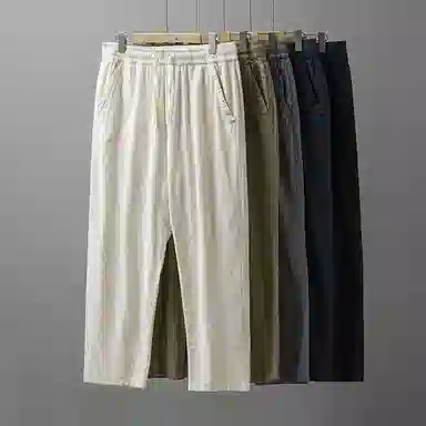 杜克恩 青春流行宽松微弹轻薄休闲裤 男款