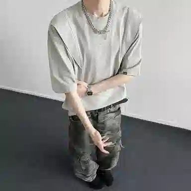 FAKE VINTAGE cleanfitT