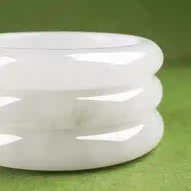 【甄选少翠】 印象眸 新中式白月光青山黛飘绿美人贵妃镯宫廷风通勤古典优雅气质如意顺遂平安喜乐氛围感玉镯 天山翠 手镯 女款