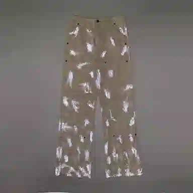 STRANGER LAB Vintage Fluorescent Ink Jeans