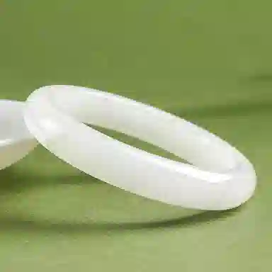 【甄选少翠】 印象眸 新中式白月光青山黛飘绿美人贵妃镯宫廷风通勤古典优雅气质如意顺遂平安喜乐氛围感玉镯 天山翠 手镯 女款