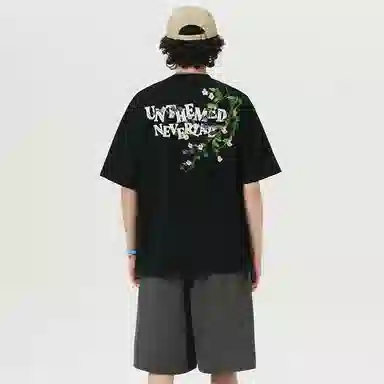 UNthemed Floral Embroidered Tee
