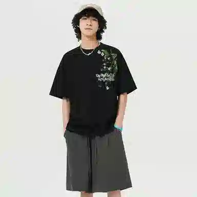 UNthemed Floral Embroidered Tee