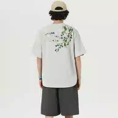 UNthemed Floral Embroidered Tee