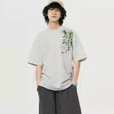 UNthemed Floral Embroidered Tee