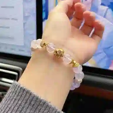 丰运阁 【智慧六芒星】 温柔气质优雅百搭小众原创设计 紫气东来转运戴#好运 开拓思维助学业上岸能量磁场天然 紫水晶 手串 女款