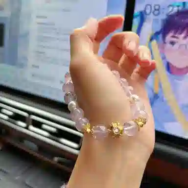 丰运阁 【智慧六芒星】 温柔气质优雅百搭小众原创设计 紫气东来转运戴#好运 开拓思维助学业上岸能量磁场天然 紫水晶 手串 女款