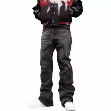 Southteenager Vintage Distressed Jeans Black Grey