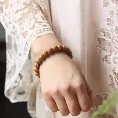 書卓 原色无相 精选优质原籽 手工打磨 极致归圆 精修精卡 猴头核桃 手串 男女同款情侣款