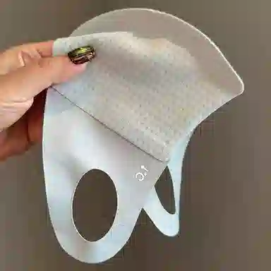 祎步康 护眼角冰丝一体防紫外线透气百搭高颜值 涤纶 防晒口罩 男女同款情侣款