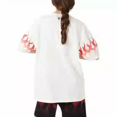 Vision of Super Flame Print T-Shirt